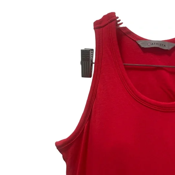 Athleta Women Fushia Pink Maxi Solid Tee
Dress Shelf Bra with pockets Size S!! - Picture 4 of 15